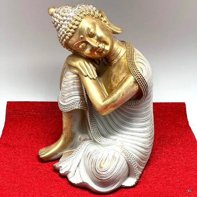 Buda em Resina 18x8x24cms ref. 98953 - Image 2